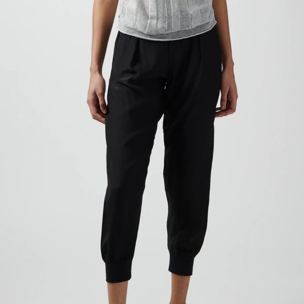 ATM Silk Jogger - BLACK